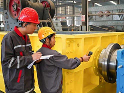 Double Teeth Roll Crusher Shaft Temperature Detection Double Teeth Roll Crusher Shaft Temperature Detection