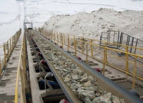 Μεταφορικός ιμάντας σιδήρου μεταλλεύματος