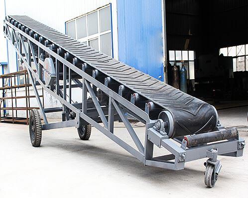 Portable Belt Conveyor For Sugar Bag Handling suppliers